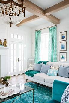 White And Aqua Living Room by Want To Add Turquoise To Your Home S Decor Here Are 12 White And Aqua Living Room