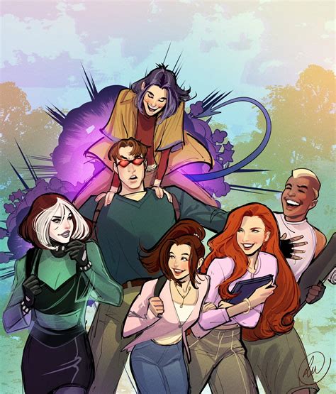 New art of "X-Men: Evolution" cast by Lukas Werneck | Scrolller