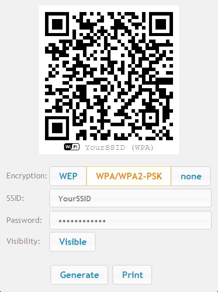 Image result for WiFi QR Code Generator