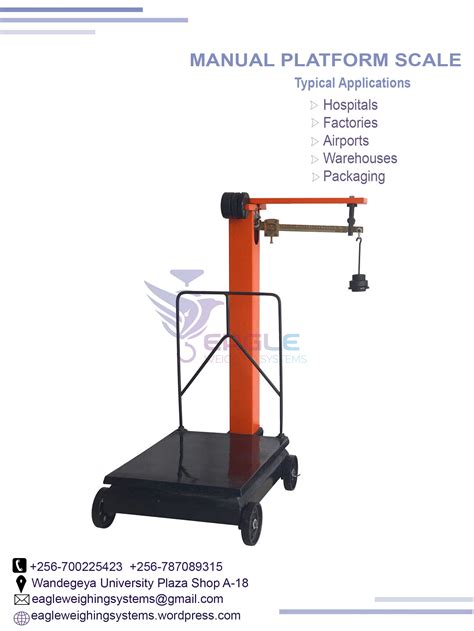 Manual industrial platform weighing scale | Weighing scale, Scale, Manufacturing