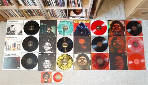 I posted my full Weeknd vinyl collection a few months ago but since ...