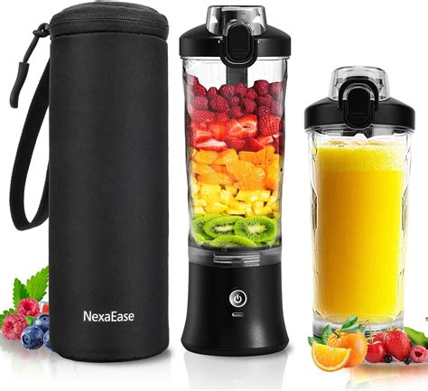 Amazon.com: Portable Blender Personal Juicer for Shakes and Smoothies ...