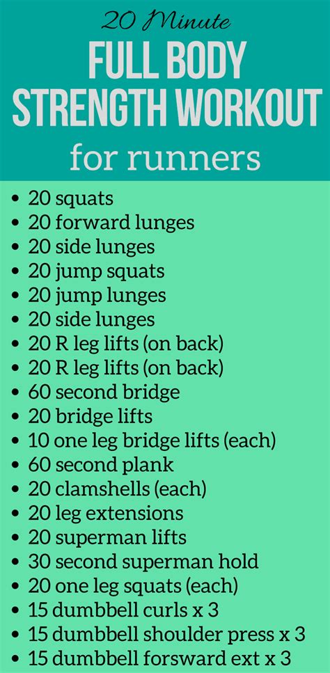 Image result for Strength Training Routine for Runners
