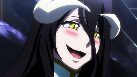 Albedo's Enigmatic Charm - HD Overlord Anime Wallpaper