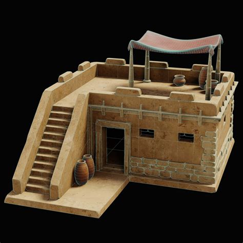 Ancient Egyptian House Model