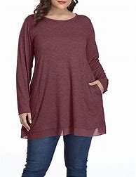 Image result for Plus Size Tunic Length Tops