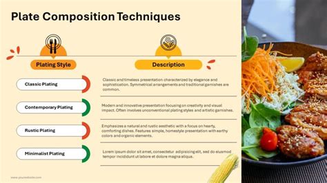 Image result for First Course Food Presentation