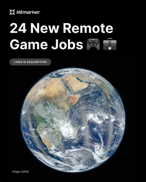 Hitmarker | Gaming Jobs on LinkedIn: 🏠 24 NEW REMOTE GAME JOBS 🏠 JUNIOR ...