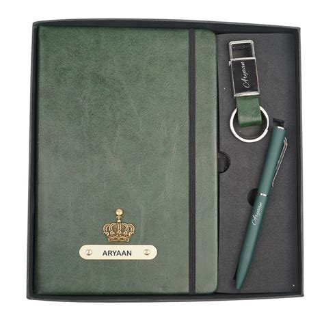 Classy Hardcover Diary + Classic Metal Pen + Classy Leather Metal ...