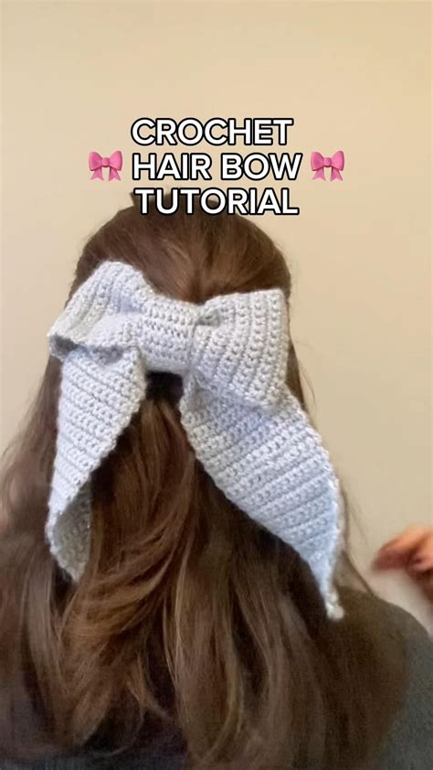 Easy Crochet Mini Bow in 2024 | Crochet bow pattern, Crochet projects ...