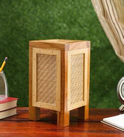 Buy Kraftinn Contemporary Bamboo Table Lamp - Eco-friendly Lighting