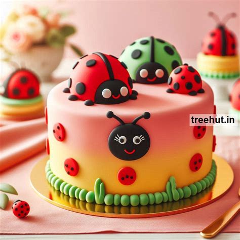 Ladybug Cake Decoration Ideas with Cake Decoration Techniques and Tips