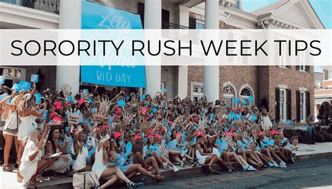 15 Sorority Rush Week Tips You Need To Know Before Recruitment ...