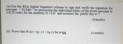 Image result for RSA Digital Signature Scheme Example