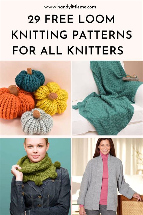 Loom Knitting Machine Patterns 的图像结果