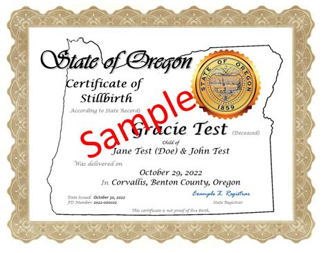 How To Obtain Birth Certificate In Oregon | Detroit Chinatown