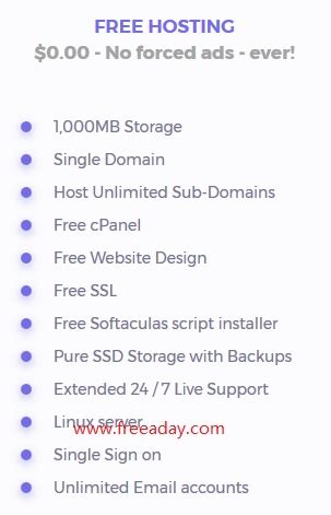 fsdev 1G免费PHP空间1G容量10G流量cpanel管理面板 - 免费资源网