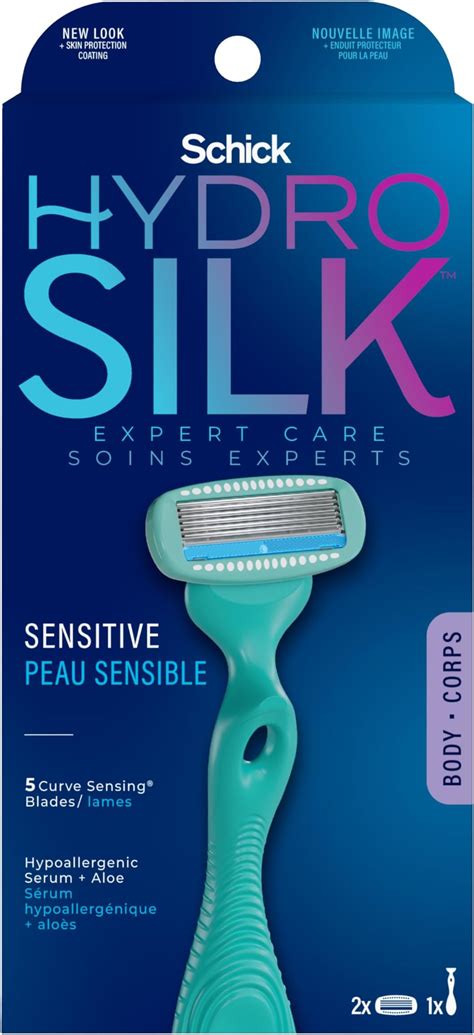 Amazon.com: Schick Hydro Silk Sensitive Women's Razor | 5-Blade Razors ...