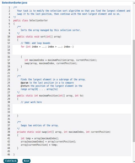 Image result for Selection Algorithm Java