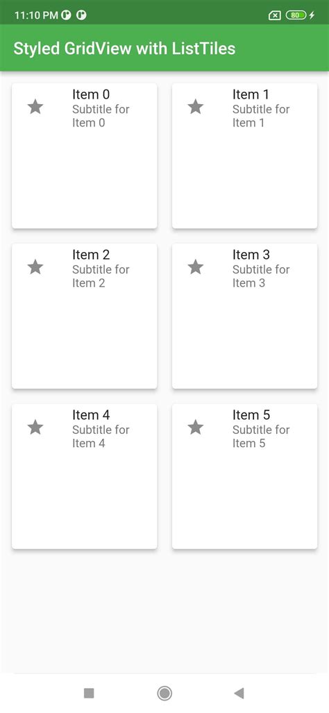 Image result for Griddelegate Flutter Example