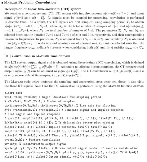 Image result for Linear Convolution Using MATLAB