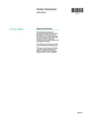 Image result for Home Insurance Claim Form