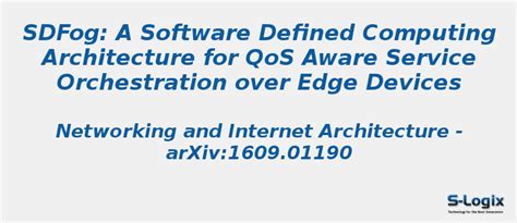 A Software Defined Computing Architecture | S-Logix