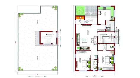 7 Two Bedroom Floor Plans that Maximize the Limited Area