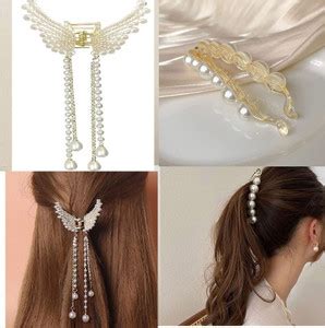 house of common Girls and Women Hair Accessory Banana Clip Price in ...