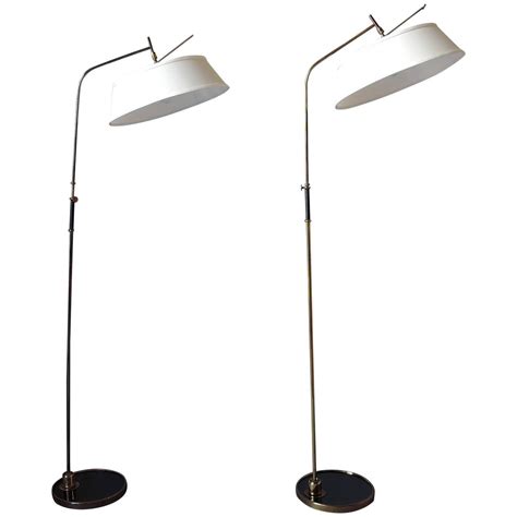Two Fine French 1950s Floor Lamps by Lunel at 1stDibs