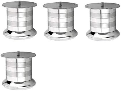 WSKART Stainless Steel Lining Model Round Sofa Leg 45 MM / 4 Inch ...