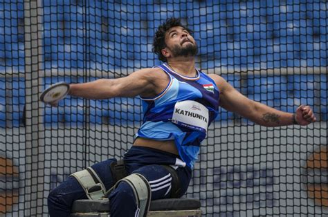Yogesh Kathuniya wins yet another silver in World Para Athletics C'ships