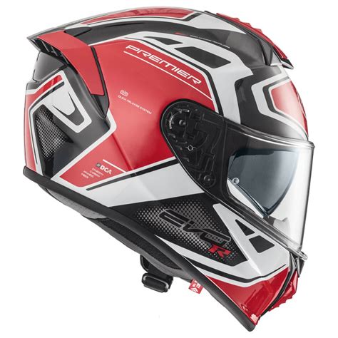 Premier Evoluzione Rr 2 Red White Helmet