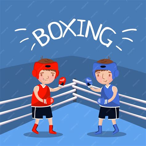 Boxing Match Cartoon 的图像结果