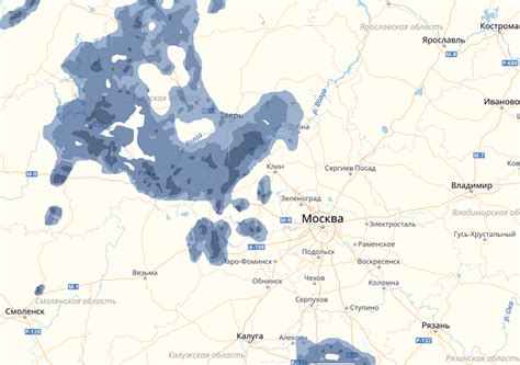 Погода в Москве онлайн (карта осадков и карта гроз над столицей) | Веб ...