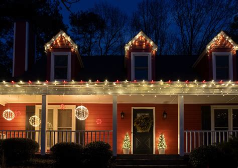 Christmas Lights On Houses