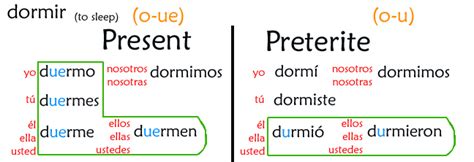 02 Preterite - IR Stem-changers (o-u) - Señor Jordan