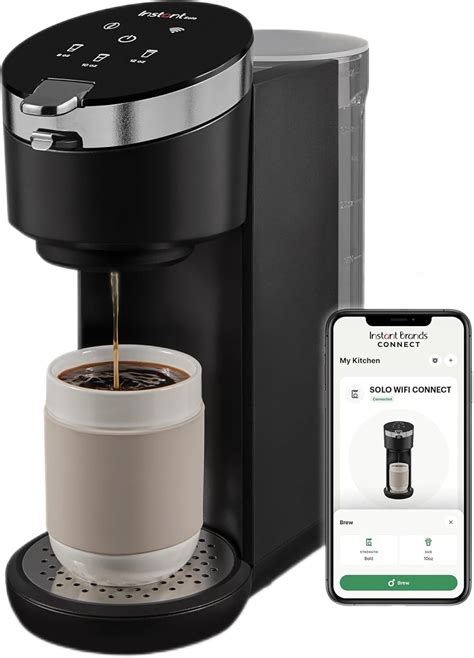 Amazon.com: Instant Solo WIFI Connect Single Serve Coffee Maker, From ...