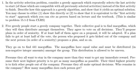 Image result for Activity Selection Problem