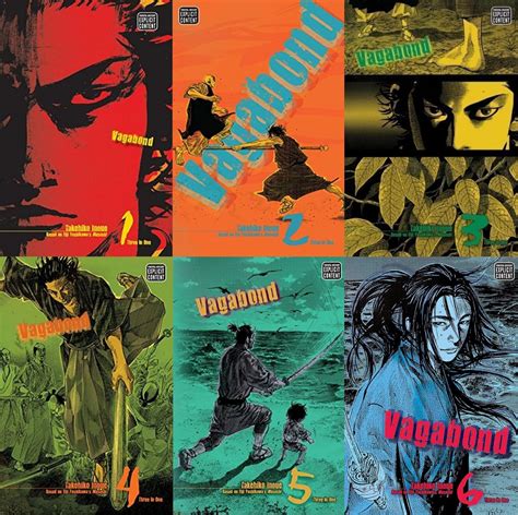 Vagabond VIZBIG Edition Manga 6-book Set Vol 1-6 by Takehiko Inoue ...