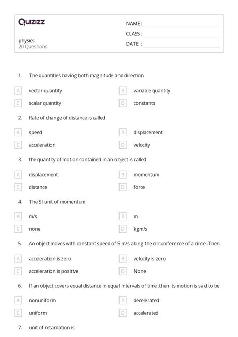 Physics Quizzes 的图像结果