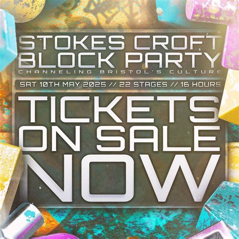 Stokes Croft Block Party 2025, Lakota, Bristol, 10 May to 11 May ...