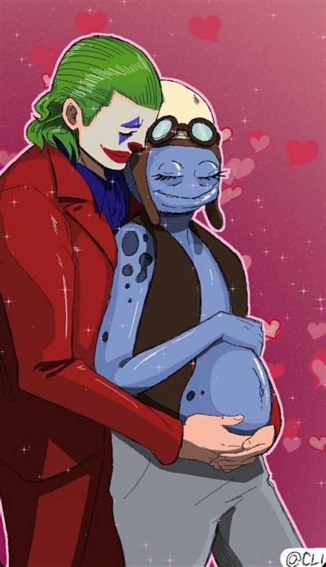 this Pic of the joker gently embracing a impregnated Crazy frog goes ...