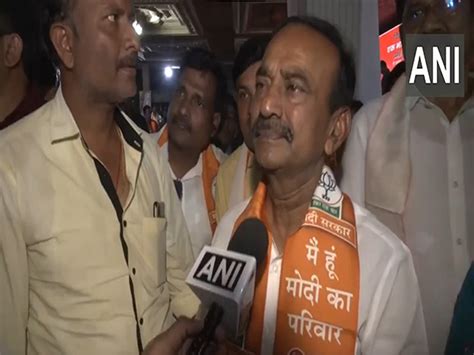 "Opposition trying to defame union government": BJP MP Eatala Rajendar ...