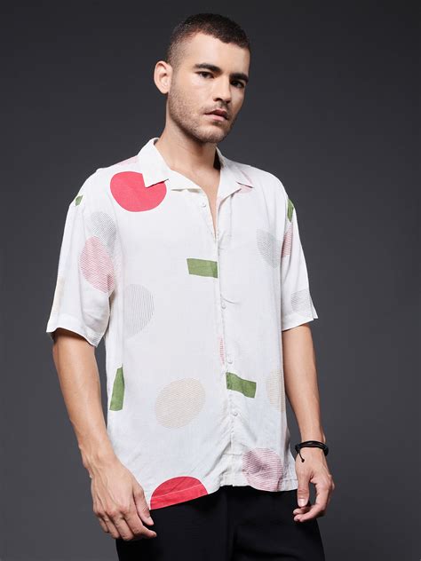 Mens Half Sleeve Casual Shirt – Candy Red – pronk.in