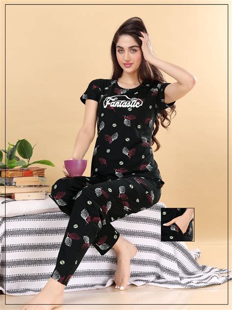 1107 Ks Hosiery Sinker Pyjama Night Suits – Kavya Style Plus