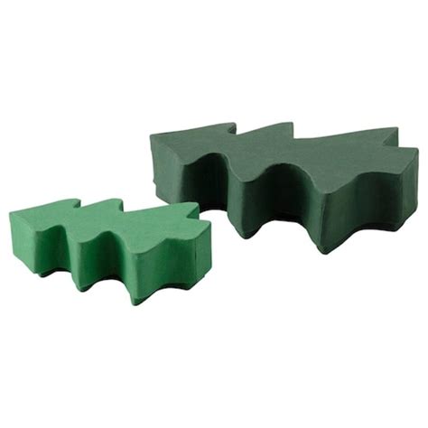 IKEA gift box, set of 2 handmade Christmas tree shaped/green | Digital ...