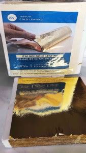 Jaipur Gold Leafing Italian Gold Leaf 15 Sheets Premium Quality for Art ...