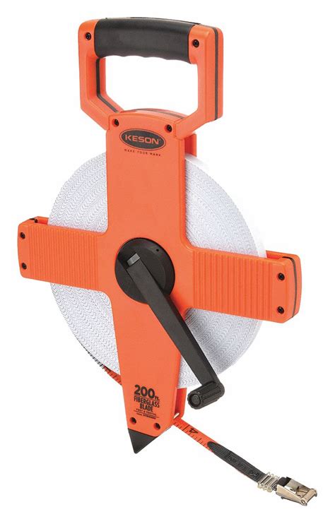 KESON, Manual, OTR-10-200, Long Tape Measure - 3LJP3|OTR-10-200 - Grainger