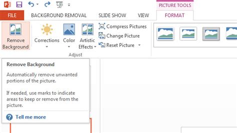 Remove Background from Pictures and Graphics in PowerPoint 2013 - Free PowerPoint Templates